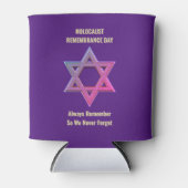 Rafraîchisseur Pour Canette Souvenir de l'Holocauste (Devant)