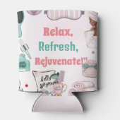 Rafraîchisseur Pour Canette Spa Anniversaire Pamper Party Anniversaire (Dos)