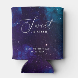 Rafraîchisseur Pour Canette Space Sweet 16 Nuit Stellaire Cosmique Sweet Six