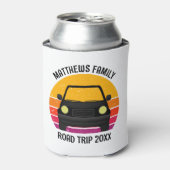 Rafraîchisseur Pour Canette Spring Break Road Trip Sunset Customized (Can devant)