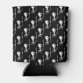 Rafraîchisseur Pour Canette Squelette d'Halloween avec épée (Devant)