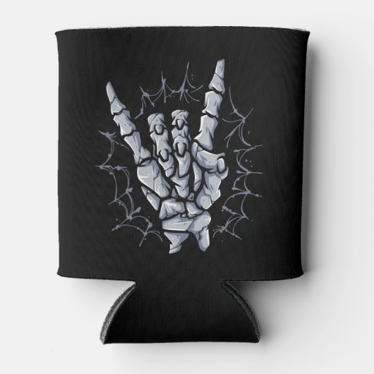 Rafraîchisseur Pour Canette Squelette métallique lourd main, Roche et rouleau (Devant)