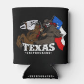 Rafraîchisseur Pour Canette SRXTX peut Koozie Battle Flag (Dos)