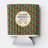 Rafraîchisseur Pour Canette ST KITTS & NEVIS 40e anniversaire Vie abondante (Dos)