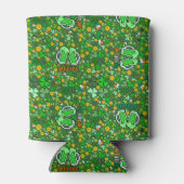 Rafraîchisseur Pour Canette St. Paddy's Day Green Pièces d'or Shamrock Slainte (Dos)
