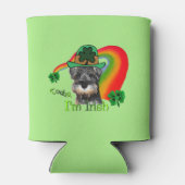 Rafraîchisseur Pour Canette St patrick Schnauzer miniature (Dos)