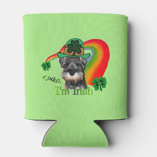 Rafraîchisseur Pour Canette St patrick Schnauzer miniature (Dos)