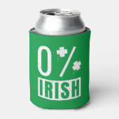 Rafraîchisseur Pour Canette St Patrick's Day 0% Irish Four Leaf Clover (Can devant)