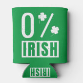 Rafraîchisseur Pour Canette St Patrick's Day 0% Irish Four Leaf Clover (Dos)