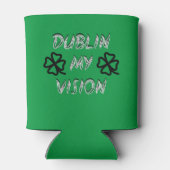 Rafraîchisseur Pour Canette St. Patrick's Day Drôle Humour vert (Dos)