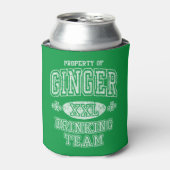 Rafraîchisseur Pour Canette St Patrick's Day Ginger Drinking Team (Can devant)