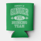 Rafraîchisseur Pour Canette St Patrick's Day Ginger Drinking Team (Devant)