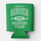Rafraîchisseur Pour Canette St Patrick's Day Ginger Drinking Team (Dos)