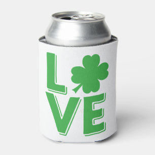 Rafraîchisseur Pour Canette St. Patrick's Day Irlandais Love Green Shamrock