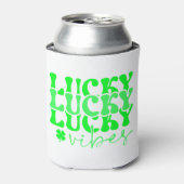 Rafraîchisseur Pour Canette St Patrick's Day Lucky greenstylish (Can devant)