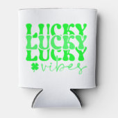 Rafraîchisseur Pour Canette St Patrick's Day Lucky greenstylish (Devant)