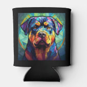 Rafraîchisseur Pour Canette Stained Glass Rottweiler (Dos)