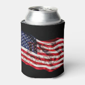 RAFRAÎCHISSEUR  POUR CANETTE STAND, DRAPEAU AMÉRICAIN (Can devant)