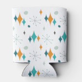 Rafraîchisseur Pour Canette Starburst Motif moderne du milieu du siècle (Dos)