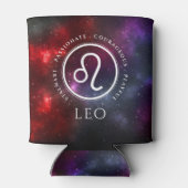 Rafraîchisseur Pour Canette Starfield Leo Lion Western Zodiac (Dos)