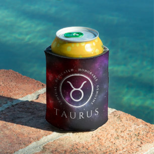 Rafraîchisseur Pour Canette Starfield Taurus Bull Zodiac occidental