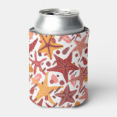 Rafraîchisseur Pour Canette Starfish Shells : Motif scandinave (Can devant)