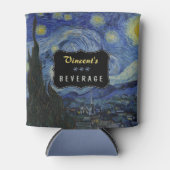 Rafraîchisseur Pour Canette Starry Night Vincent van Gogh Peinture personnalis (Devant)