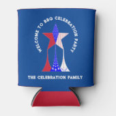 Rafraîchisseur Pour Canette Stars et rayures Patriot (Devant)