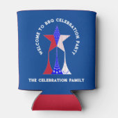 Rafraîchisseur Pour Canette Stars et rayures Patriot (Dos)