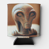Rafraîchisseur Pour Canette Statue de l'Alien antique (Devant)