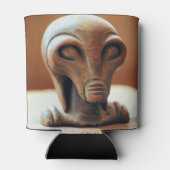 Rafraîchisseur Pour Canette Statue de l'Alien antique (Dos)