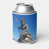 Rafraîchisseur Pour Canette Statue du roi Neptune à Virginia Beach (Can Dos)