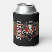 Rafraîchisseur Pour Canette Stewart Clan Badge & Tartan (Can Dos)