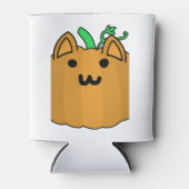 Rafraîchisseur Pour Canette Sticker Halloween Citrouille Chat (Devant)