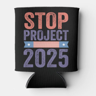 Rafraîchisseur Pour Canette Stop Project 2025 Trump American Patroitic