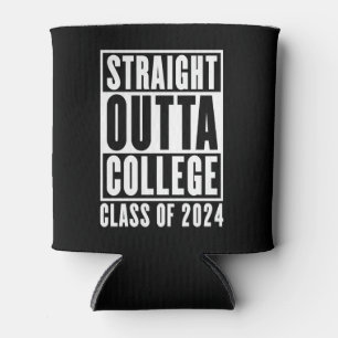 Rafraîchisseur Pour Canette Straight Outta College Classe de 2024
