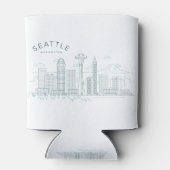 Rafraîchisseur Pour Canette Stroke Skyline de Seattle (Dos)