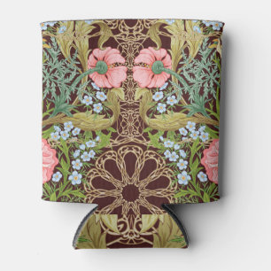 Rafraîchisseur Pour Canette Style Art Nouveau Floral : Motif Vintage coloré
