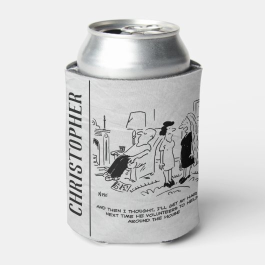 Rafraîchisseur Pour Canette Style cheveux longs en raison de l'absence de coup (Can devant)