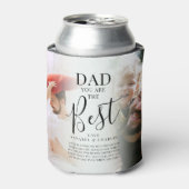 Rafraîchisseur Pour Canette Style 'DAD you are the Best' 2 Photo & Citation (Can devant)
