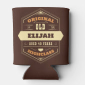 Rafraîchisseur Pour Canette style étiquette (Dos)