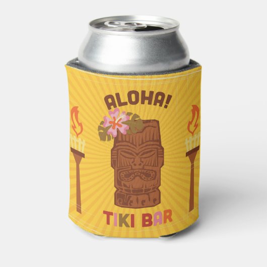 Rafraîchisseur Pour Canette Style rétro Aloha Tiki Bar (Can Dos)