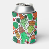 Rafraîchisseur Pour Canette Succulent Cactus Pots Plante Vert Cactus Jardin (Can Dos)