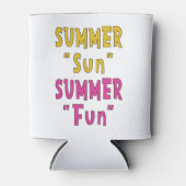 Rafraîchisseur Pour Canette Summer Sun Summer Fun (Devant)