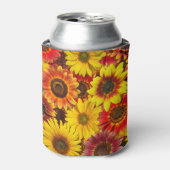 Rafraîchisseur Pour Canette Sunflowers Motif sans couture (Can devant)