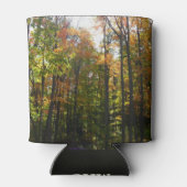 Rafraîchisseur Pour Canette Sunlit Fall Forest Paysage d'automne (Dos)