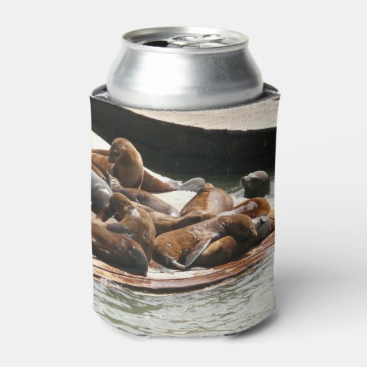 Rafraîchisseur Pour Canette Sunning Lions à San Francisco (Can devant)