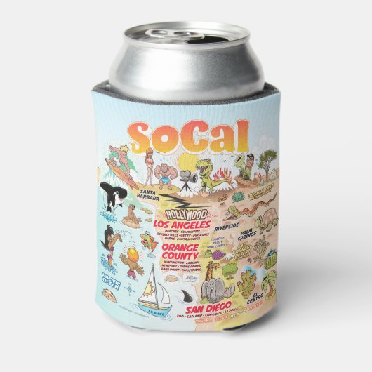 Rafraîchisseur Pour Canette Sunny SoCal (Can Dos)