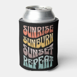 Rafraîchisseur Pour Canette Sunrise Sunburn Sunset Répétition