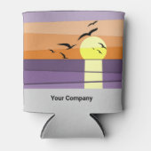 Rafraîchisseur Pour Canette Sunset Beach - Événement d'été - Marque (Devant)